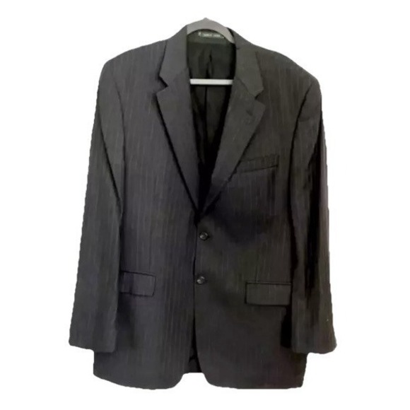 Lauren Ralph Lauren Other - Ralph Lauren Blazer Sz 44 Black Pinstripe Sport Coat